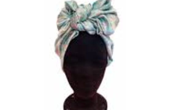 Rollup Couture Pañuelo Pequeño Crepe – Azul Celeste, Rosa y Blanco