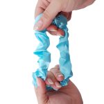 Soulta Scrunchie de Satén Aguamarina