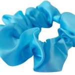 Soulta Scrunchie de Satén Aguamarina