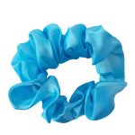 Soulta Scrunchie de Satén Aguamarina