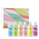 Bouclème Discovery Curls Redefined Hair Care Kit – Set de productos naturales para el cuidado del cabello rizado, incluyendo limpiador, acondicionador, crema, gel y más.