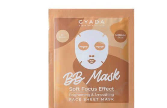 Gyada Facial BB Mask – Brightening & Smoothing Sheet Mask – Medium