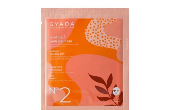 Gyada Facial Maschera In Tessuto N.2 – Lenitiva / Pelli Delicate 15ml