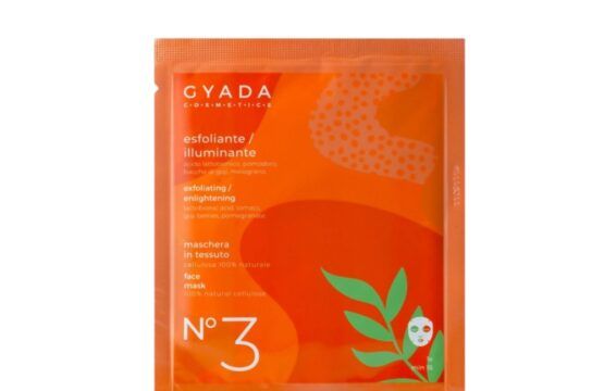 Gyada Facial Maschera In Tessuto N.3 – Esfoliante / Illuminante 15ml