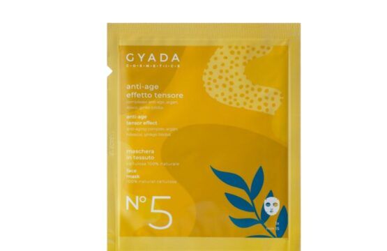 Gyada Facial Maschera In Tessuto N.5 – Anti-Age / Effetto Tensore 15ml