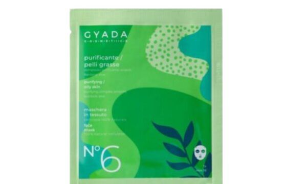Gyada Facial Maschera In Tessuto N.6 – Purificante / Pelli Grasse 15ml