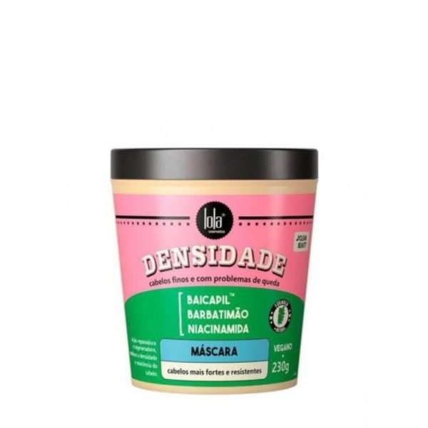 Mascarilla densificante Lola Cosmetics Densidade Máscara, ideal para dar volumen y fuerza al cabello fino.