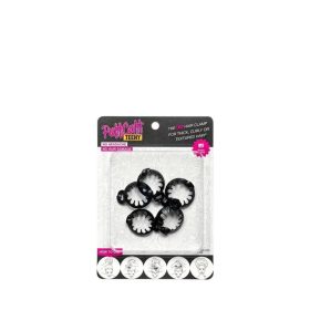 Puffcuff Teeny Black - .75 Pulgadas (5 Pcs)