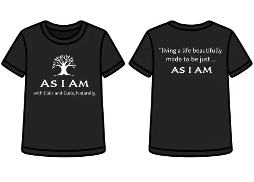 Camiseta As I Am Negra