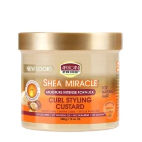 African Pride Shea Miracle Curl Styling Custard 340g Conocido como "Gel de @la_curly_flor"