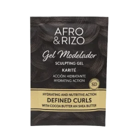 Muestra Afro and Rizo Gel Moldeador Sculpting Gel Karité 0.75oz