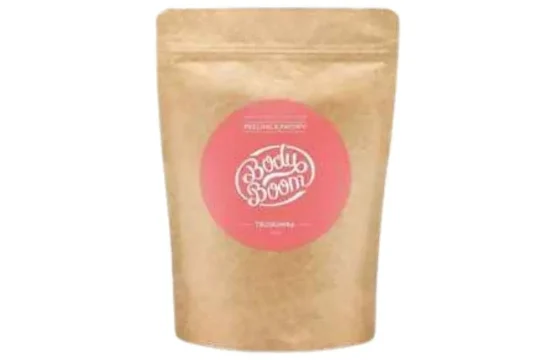 BodyBoom Exfoliante Natural Café Strawberry 200g