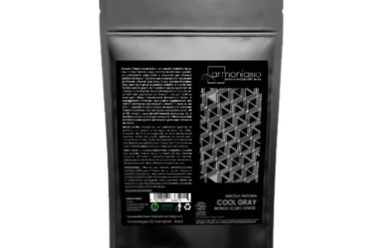 ArmoniaBio Henné Cool Gray Rubio Ceniza Oscuro 100g