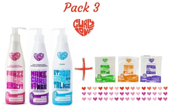 Pack Curly Love 3