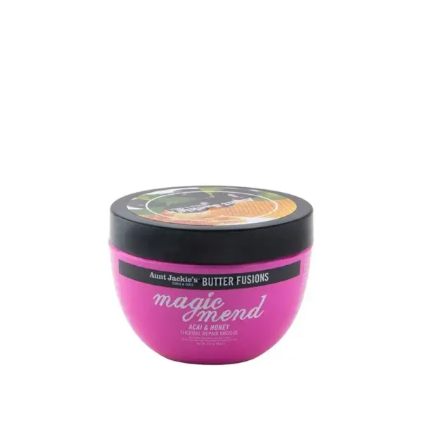 Aunt Jackie´s Butter Fusions Magic Mend – Acai and Honey Thermal Repair Masque 240g - Imagen 1
