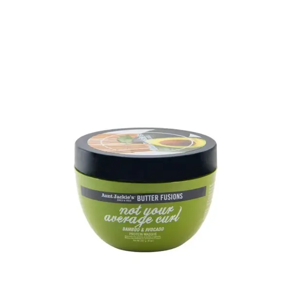Aunt Jackie´s Butter Fusions Not Your Average Curl – Bamboo and Avocado Protein Masque 240g - Imagen 1