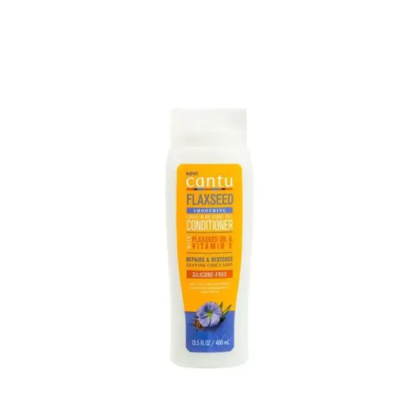 Cantu Flaxseed Smoothing Leave-In or Rinse Out Conditioner 400ml - Imagen 1