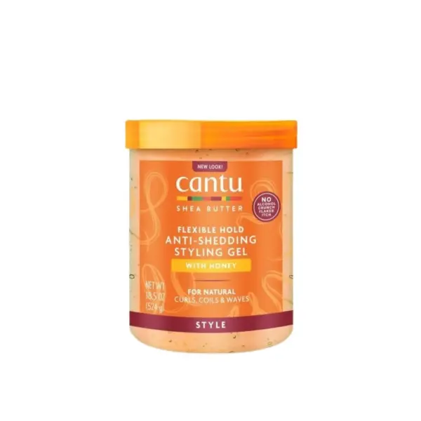 Cantu For Natural Hair Maximum Hold Anti-Shedding Styling Gel 524g - Imagen 1