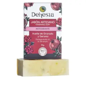 Dehesia Jabón Artesano Antioxidante BIO con Granada y Geranio 90g
