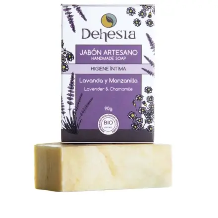 Dehesia Jabón Artesano Higiene Íntima BIO con Lavanda y Manzanilla 90g