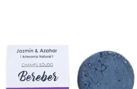 Jazmín and Azahar Champú Sólido Bereber Para Cabellos Blancos y Rubios 100g