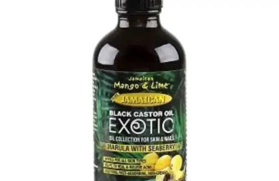 Jamaican M&l Black Castor Exotic Oil Marula and seaberry 118ml