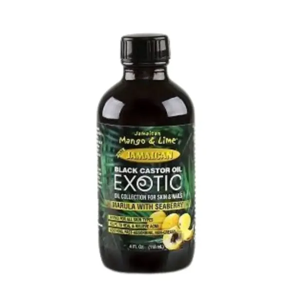 Jamaican M&l Black Castor Exotic Oil Marula and seaberry 118ml - Imagen 1