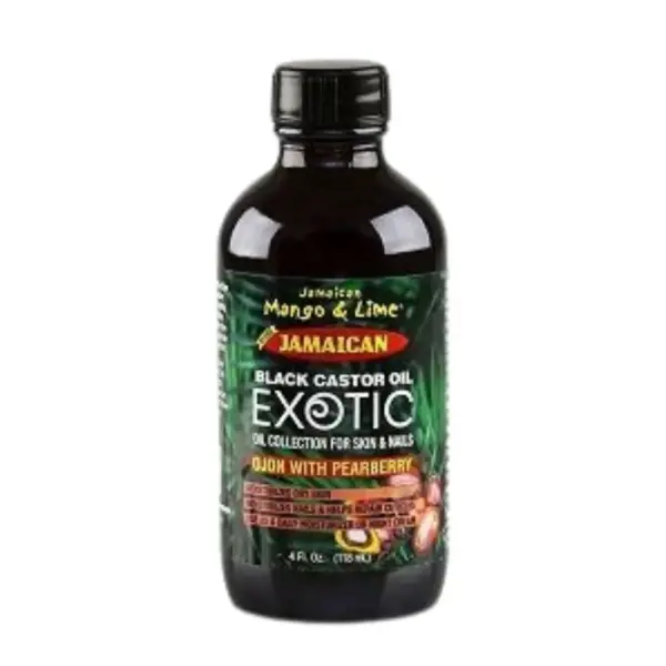 Jamaican M&l Black Castor Exotic Oil Ojon and pearberry 118ml - Imagen 1