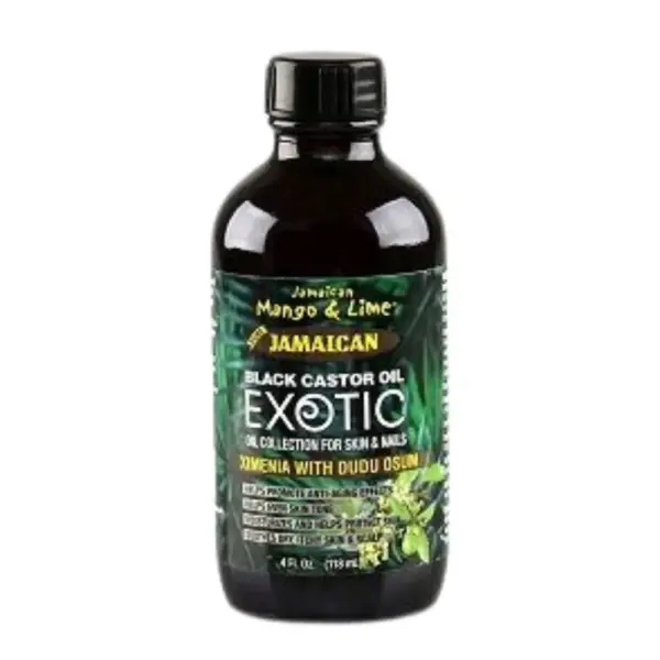 Jamaican M&l Black Castor Exotic Oil Ximenia and dudu Osum 118ml - Imagen 1