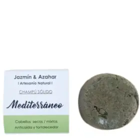 Jazmín and Azahar Champú Sólido Mediterráneo 100g