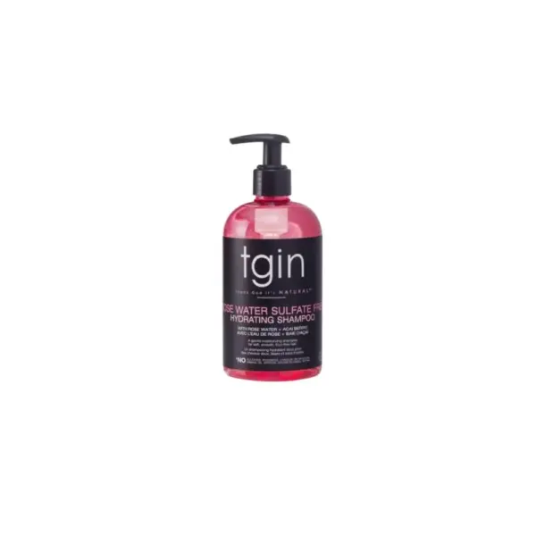 tgin Rose Water Sulfate Free Hydrating Champú 384ml - Imagen 1