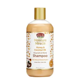 African Pride Moisture Miracle Nourish and Shine Shampoo 354ml