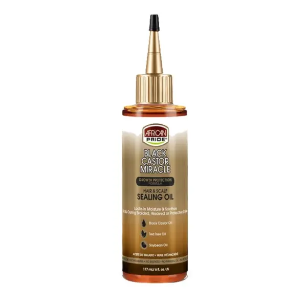 African Pride BCM Hair and Scalp Sealing Oil 177ml - Imagen 1
