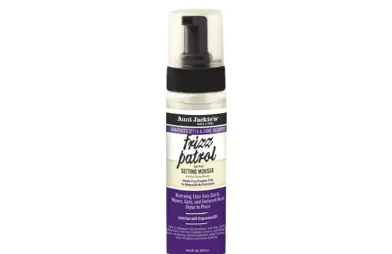 Aunt Jackie´s Grapeseed Frizz Patrol Anti-Poof Twist and Curl Setting Mousse 237ml