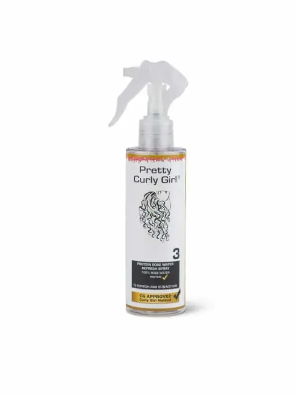 Pretty Curly Girl 3 Rose Water Protein Refresh Spray 250ml - Imagen 1