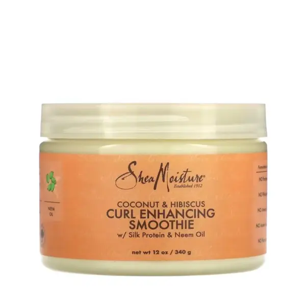 Shea Moisture Coconut and Hibiscus Curl Enhancing Smoothie 340g - Imagen 1