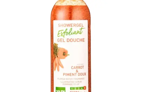 Yari Exfoliant Showergel Carrot and Piment Doux 1L