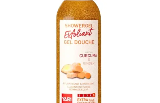 Yari Exfoliant Showergel Curcuma and Ginger 1L