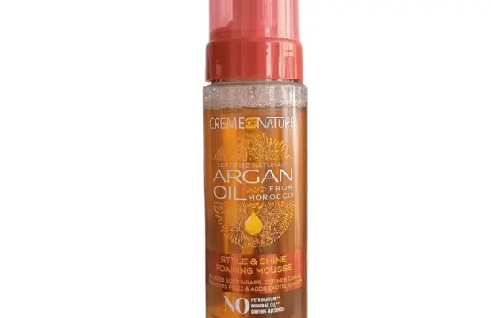 Creme of Nature Argan Style and Shine Foaming Mousse 207ml photo review
