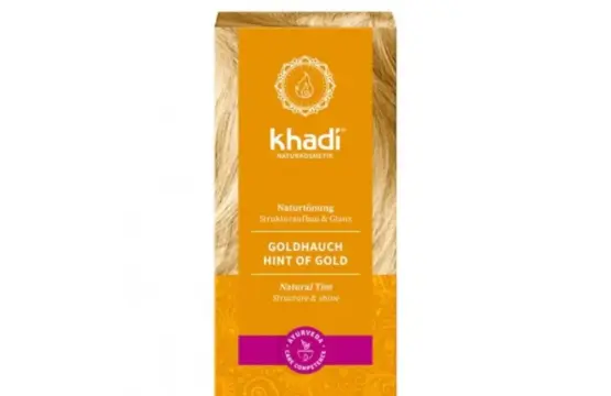 Khadi Henna Bio Rubio Toque Dorado 100g