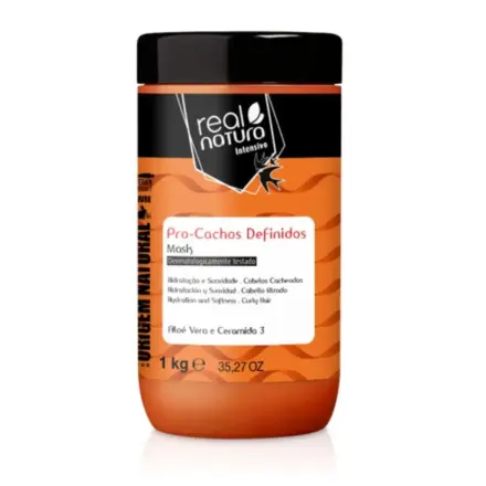 Real Natura PRO-Cachos Definidos Mascarilla 1K