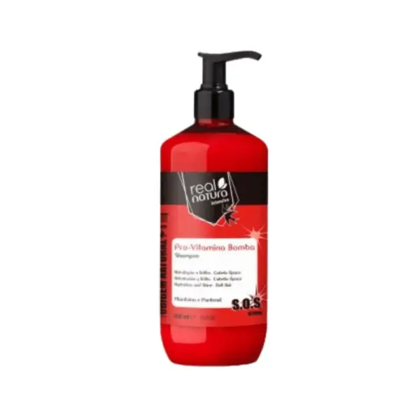 Real Natura PRO-Vitamina Bomba Champú 500ml - Imagen 1