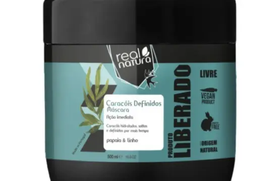 Real Natura Caracóis Definidos Mascara 500ml