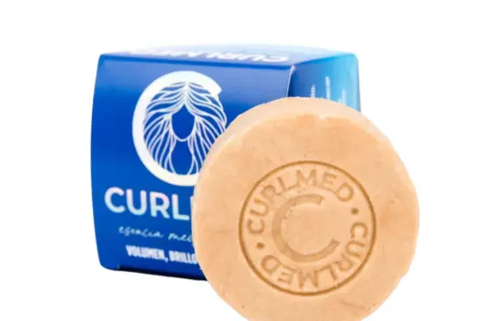 CurlMed Champú Sólido Volumen, Brillo y Suavidad 80g photo review