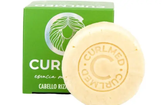 CurlMed Champú Sólido Proteínas, Rizado y Anticaída 80g photo review
