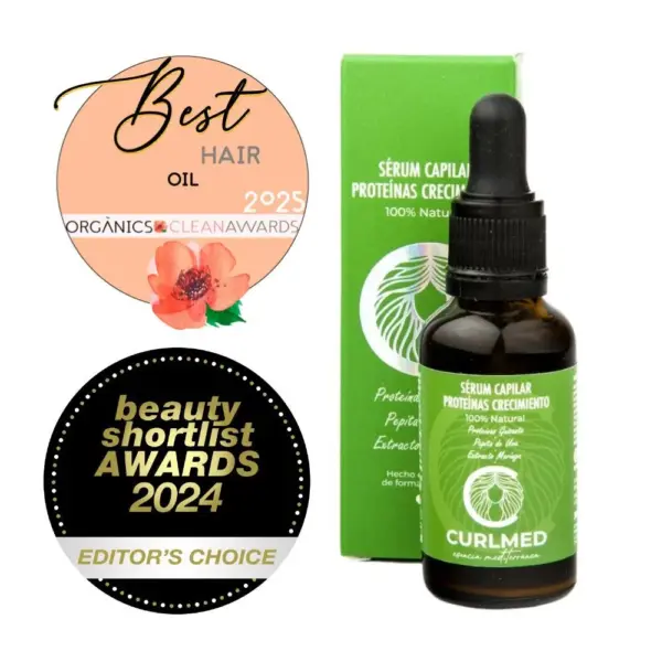 CurlMed Sérum Capilar Proteínas Crecimiento 30ml - Imagen 1
