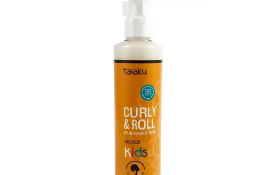 Talaku Gel Definidor de Rizos Kids Curly and Roll 250 ml, gel natural para rizos infantiles