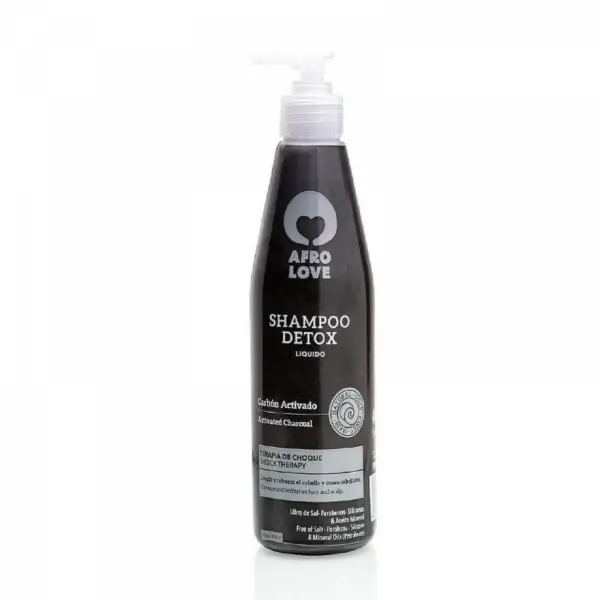 Afro Love Shampoo Detox Carbón Activado 450ml - Imagen 1