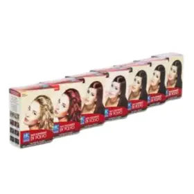 HK Color Intense Hair Color Powder 6g (Polvos para Coloración) Negro Intenso