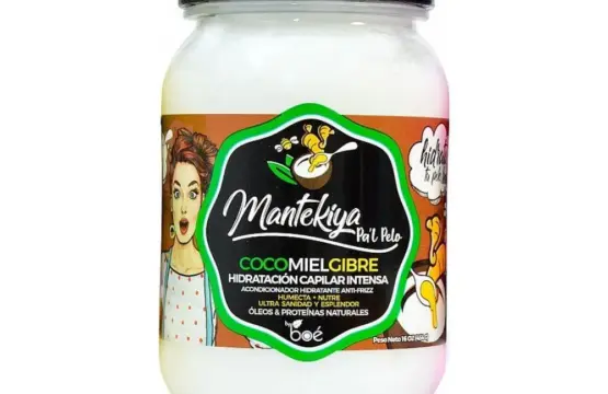 Mantekiya Pa´l Pelo Cocomieljibre 454g